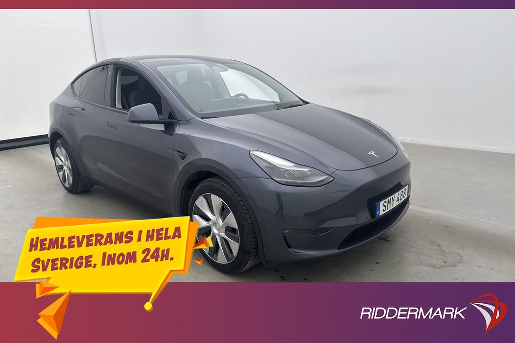 Tesla Model Y Long Range AWD Svensksåld Uppgraderad AP