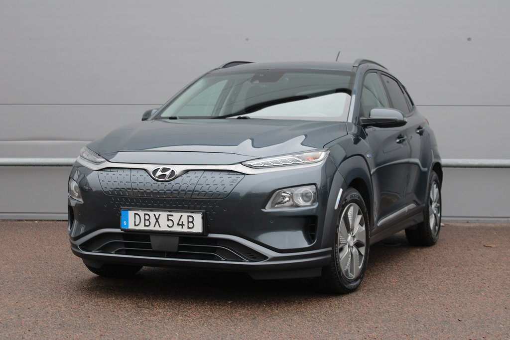Hyundai Kona Electric 64 kWh Trend 1 brukare Välservad