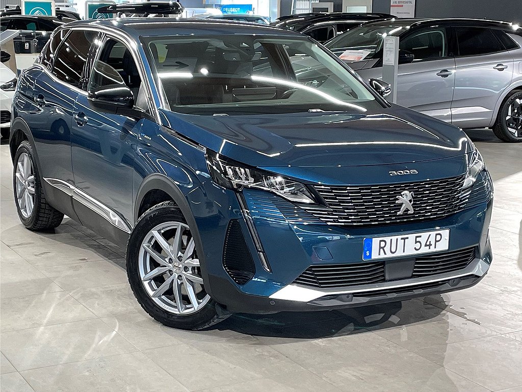 Peugeot 3008 Allure Pack Hybrid4 300hk Aut AWD – B-KAMERA, NAV