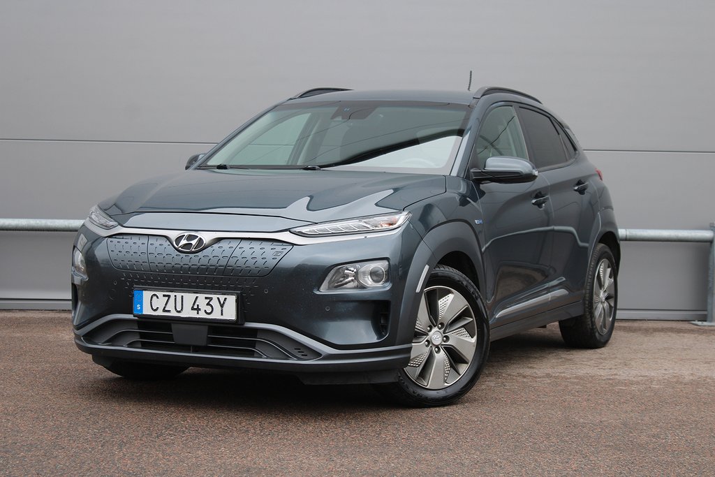Hyundai Kona Electric 64 kWh Trend 1 brukare Välservad