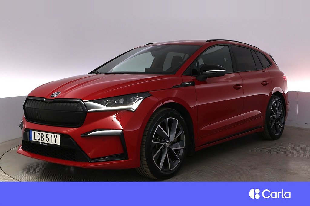 Skoda Enyaq iV 80 Sportline 360 Elstol BLIS Drag