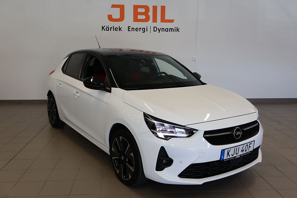 Opel Corsa-e Designline 50kWh 136hk Aut – B-KAMERA, CARPLAY