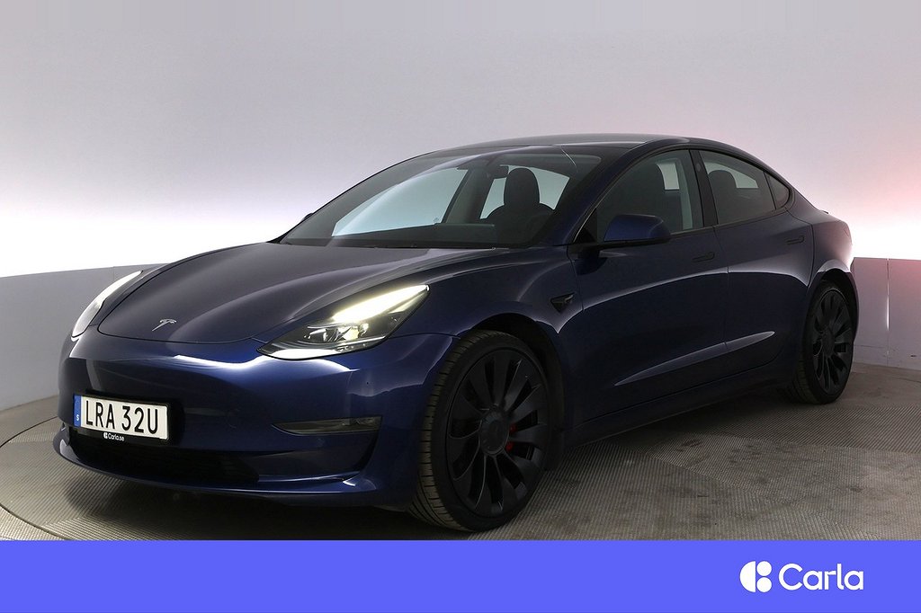 Tesla Model 3 Performance AWD Refresh EAP Uppg.AP Pano