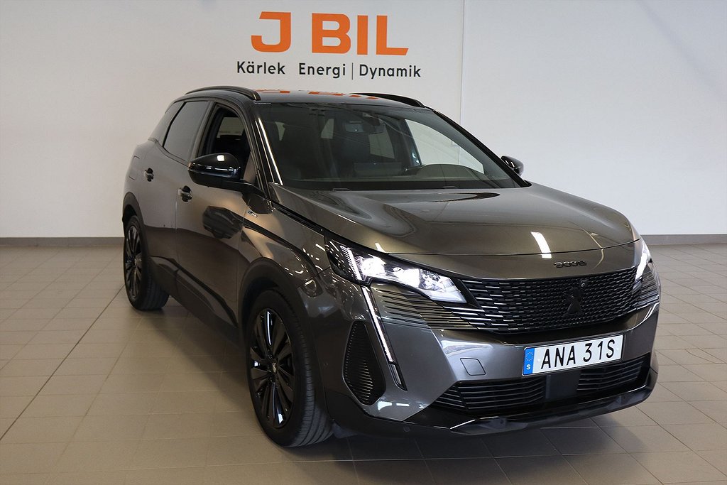 Peugeot 3008 GT Ultimate Business Hybrid 225hk Aut – 360-KAMERA, NAV