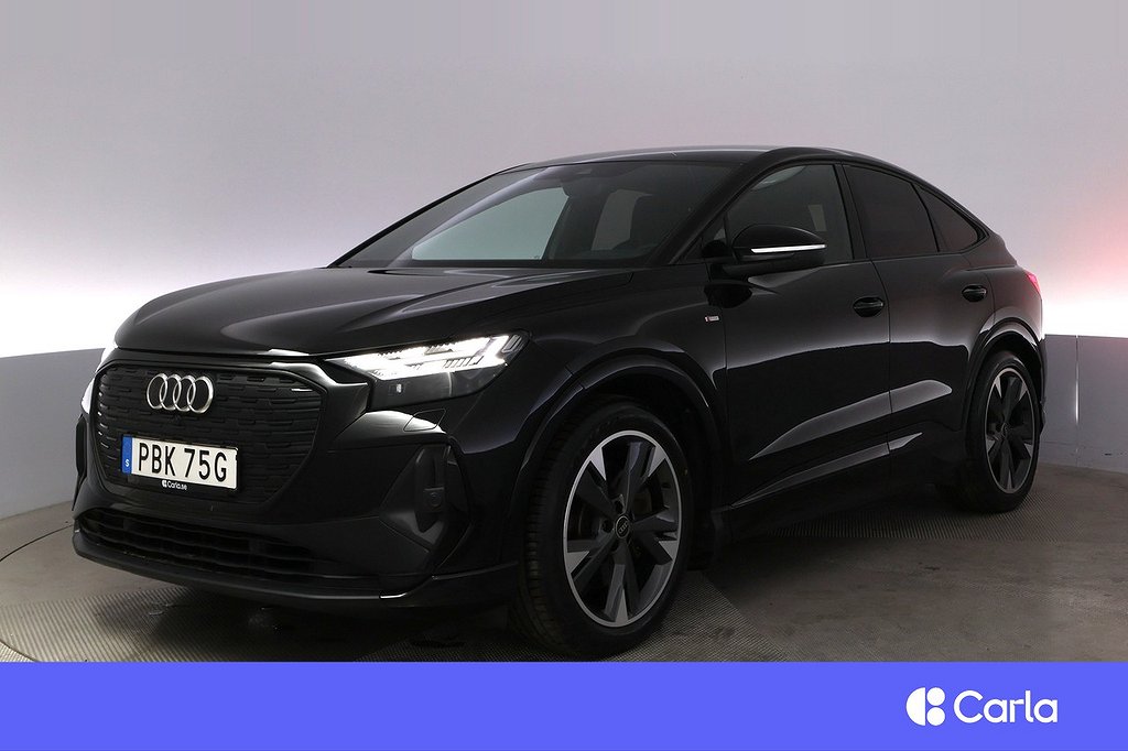 Audi Q4 50 Sportback e-tron quattro S-line Sonos Drag