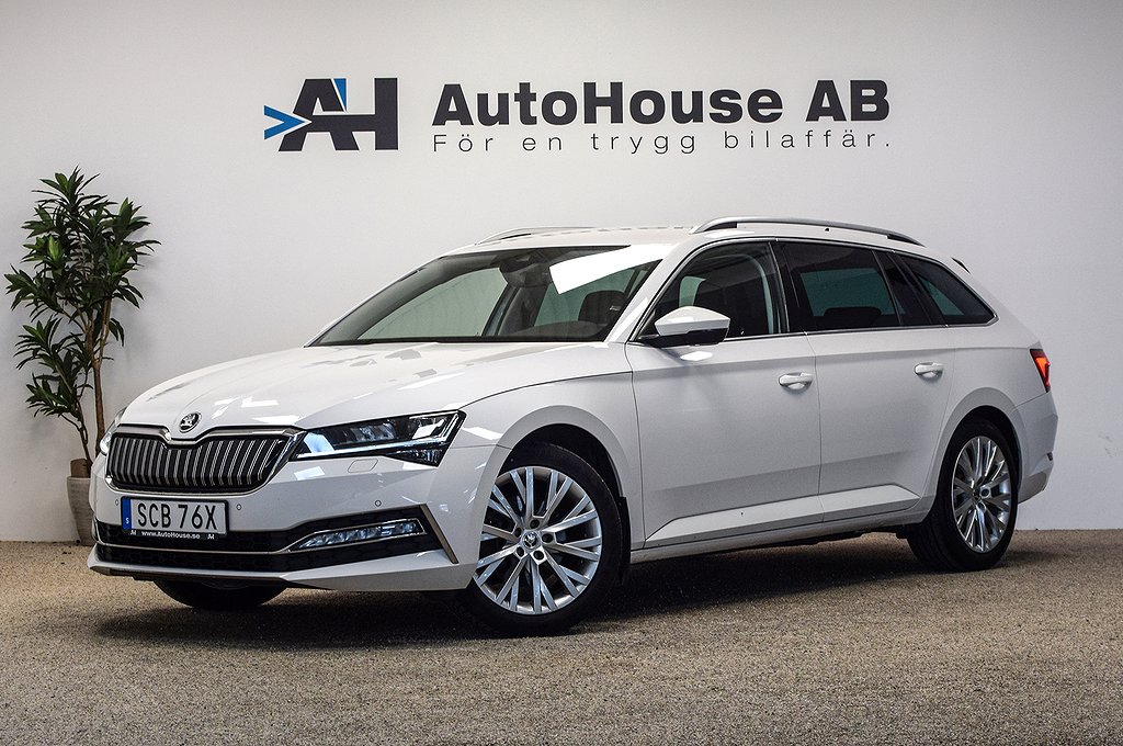 Skoda Superb iV Kombi 1.4 Plug-in Hybrid Värmare Canton Matrix