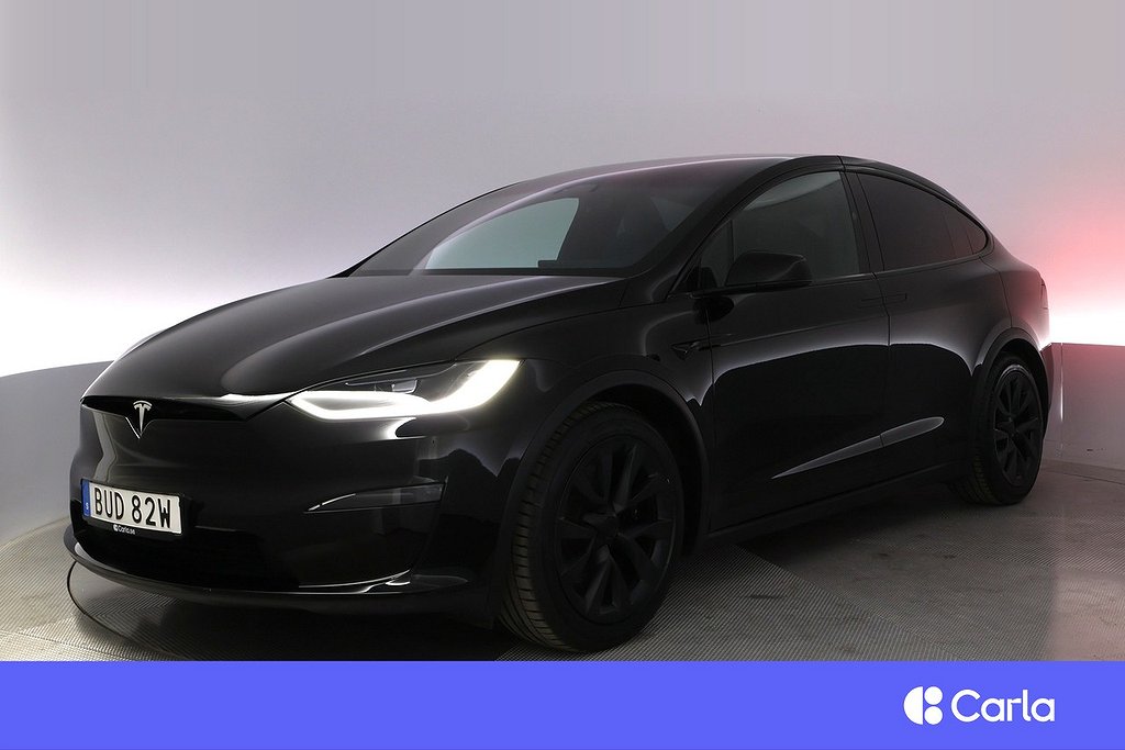 Tesla Model X Long Range AWD EAP Uppg.AP Pano Drag