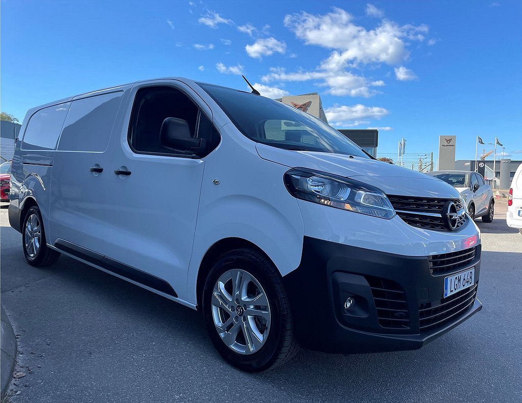 Opel e-Vivaro Business 75 kWh Aut L3 – OMGÅENDE LEVERANS!
