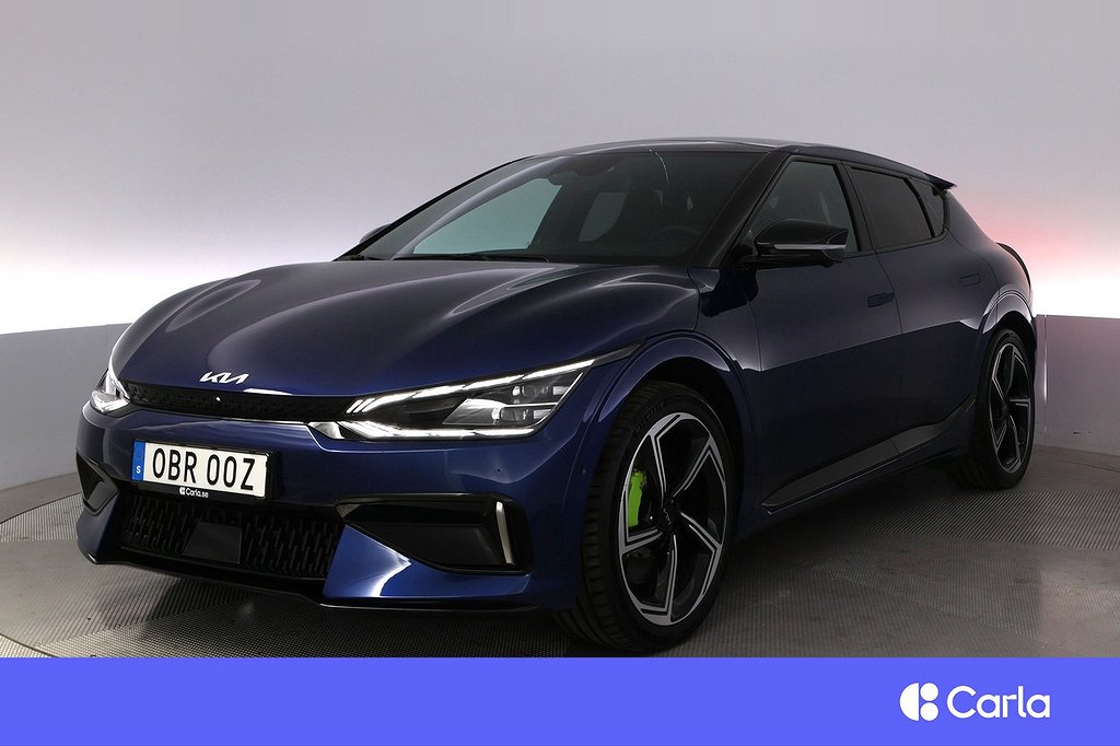 Kia EV6 GT 585hk Pano 360 HUD Meridian BLIS Navi Drag