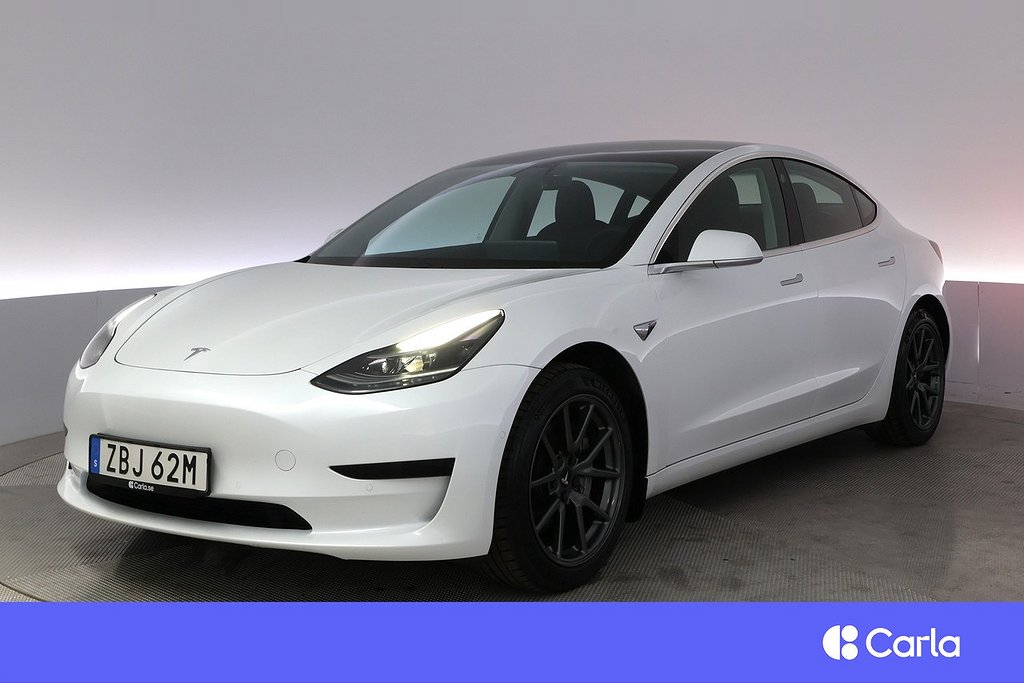 Tesla Model 3 Standard Range Plus Autopilot Pano Drag Vhjul+