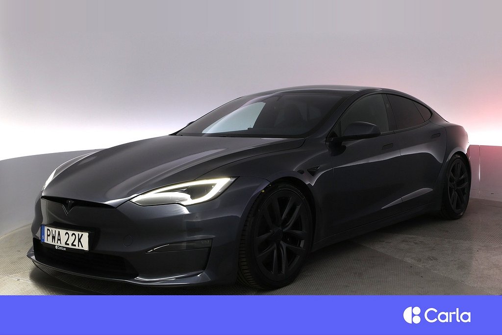 Tesla Model S Long Range AWD EAP Uppg.AP Pano Yoke Drag