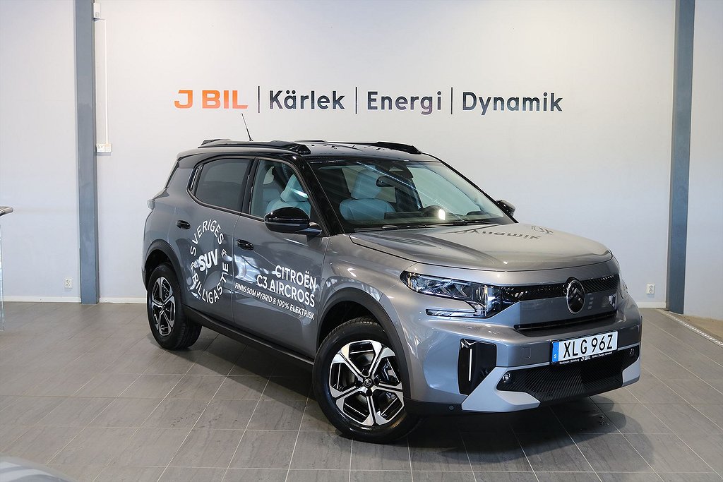 Citroën C3 Aircross MAX+ Hybrid 136hk – DEMO