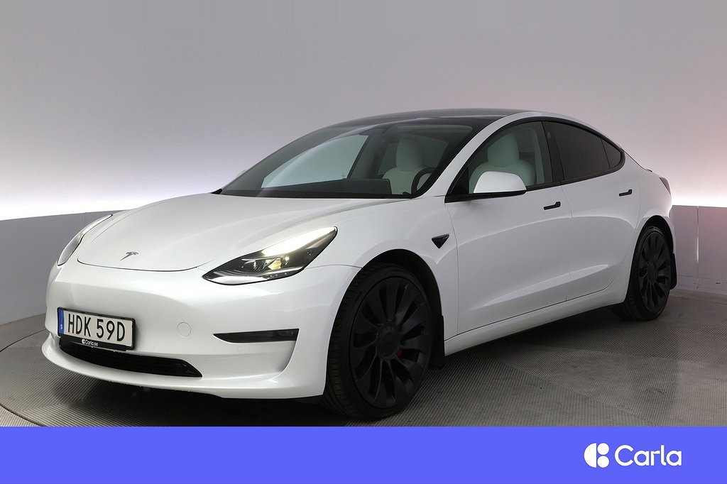 Tesla Model 3 Performance AWD Refresh Autopilot Pano