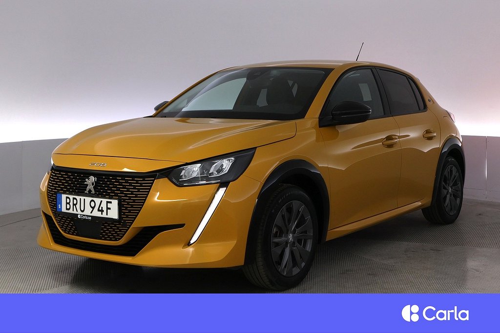Peugeot E-208 Allure Kamera Tonade Rutor V-Hjul