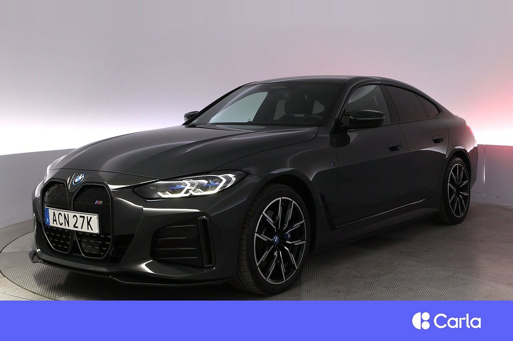 BMW i4 M50 xDrive Gran Coupé M-Sport Drag Laser H/K Elstol