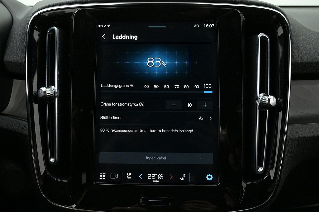 Volvo XC40 Recharge Twin Motor AWD Core Kamera BLIS Navi