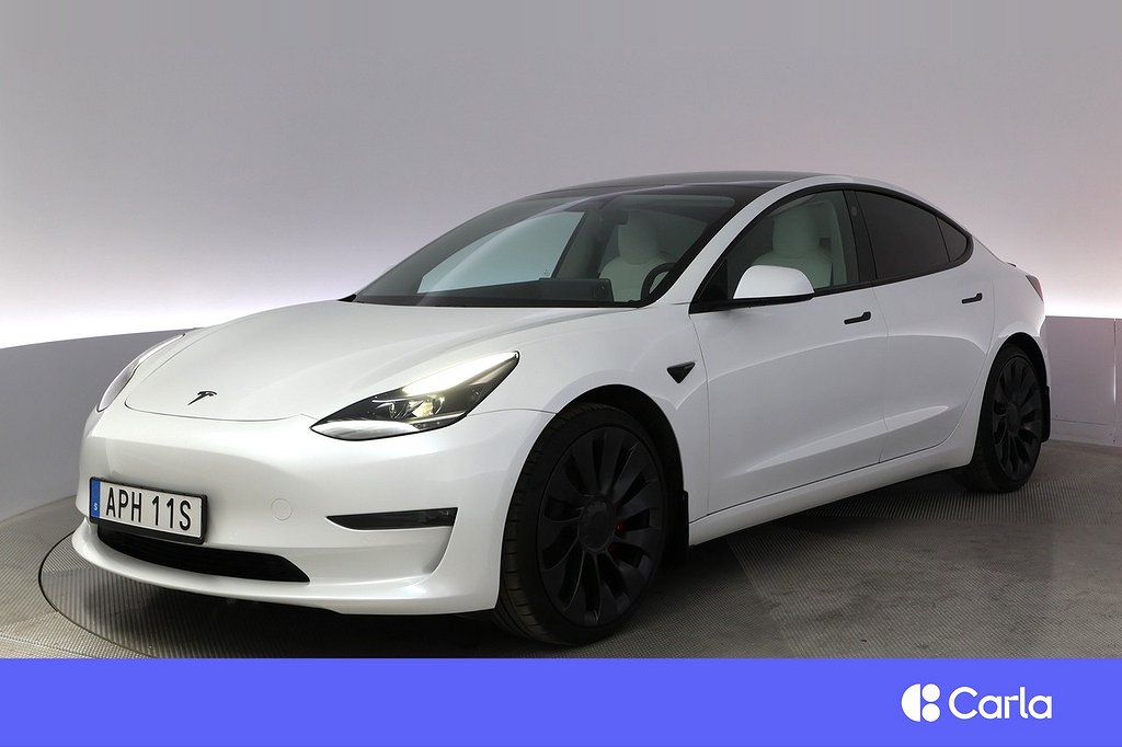 Tesla Model 3 Performance AWD Refresh EAP Uppg.AP Pano
