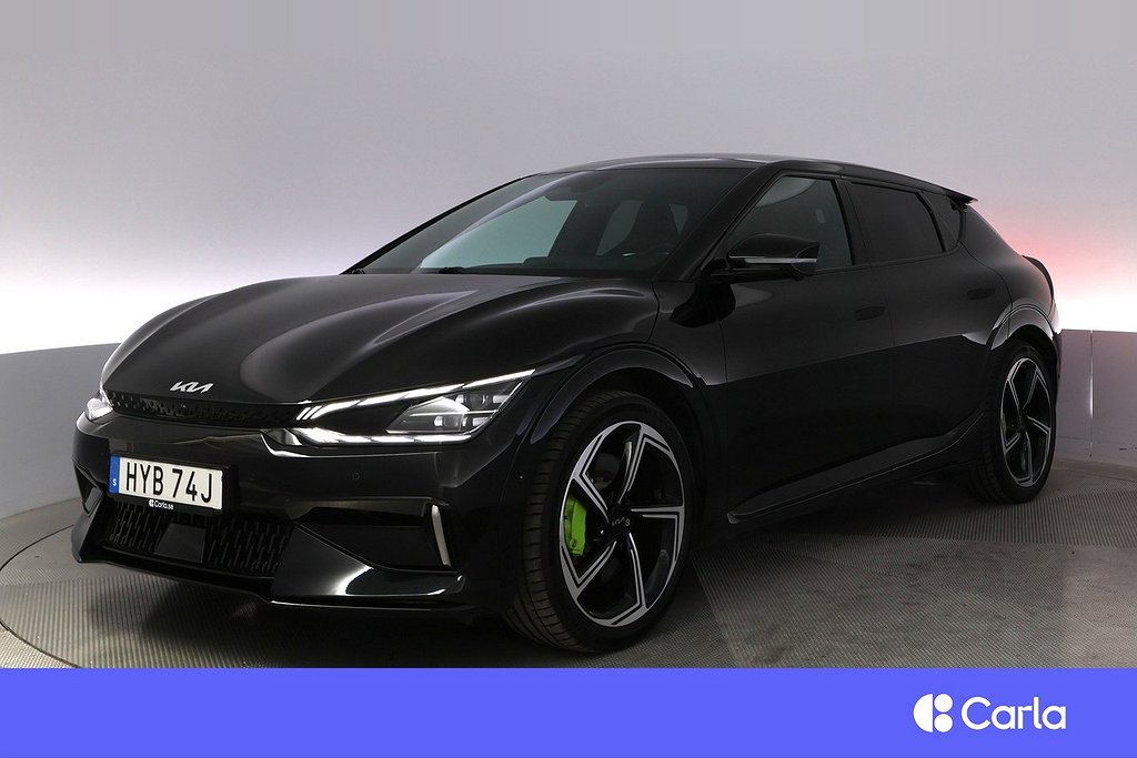 Kia EV6 GT 585hk Pano 360 HUD Meridian BLIS Navi