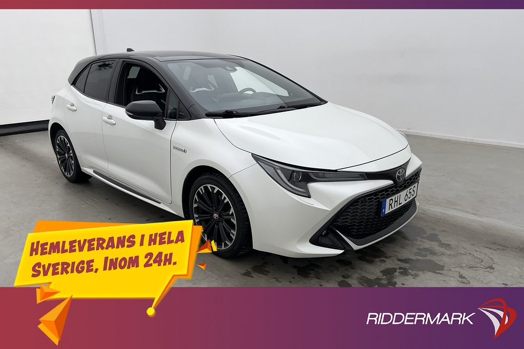 Toyota Corolla Hybrid e-CVT 122hk GR Sport B-Kamera 1-Ägare