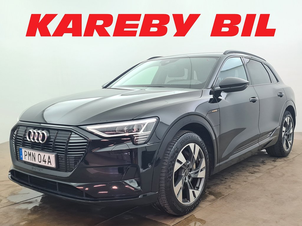 Audi E-Tron 55 quattro 408hk Panorama/B&O/B-kamera/20″/Skinn