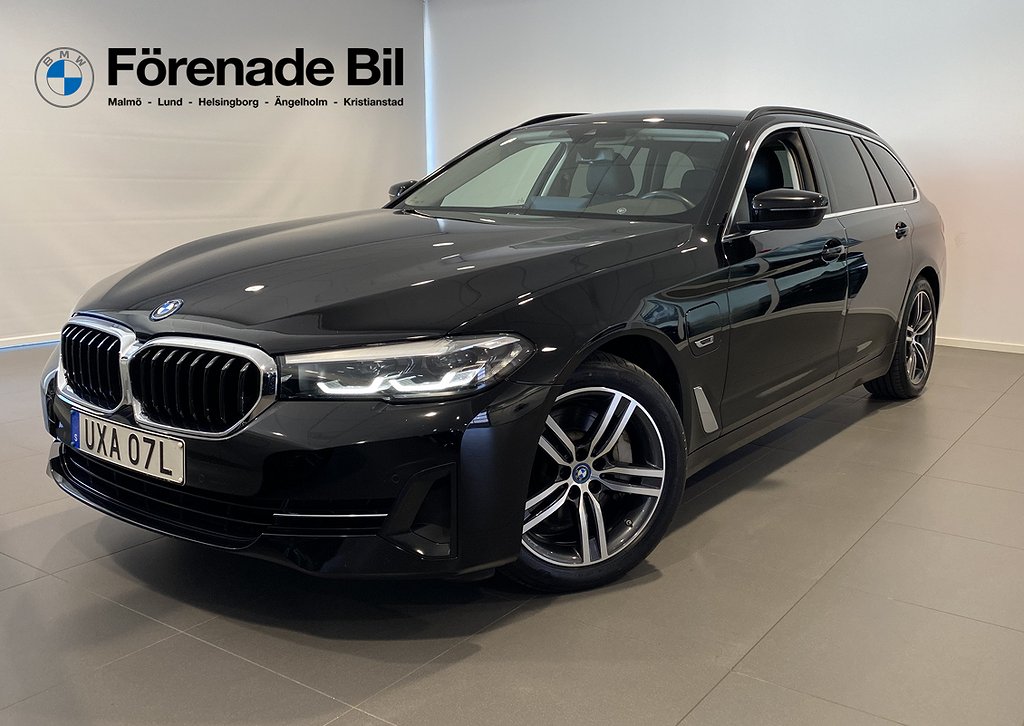 BMW 530e Touring Backkamera Rattvärme Navi