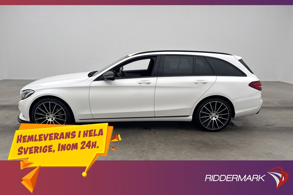 Mercedes-Benz C 350 T e 279hk Burmester Värmare Luft Kamera