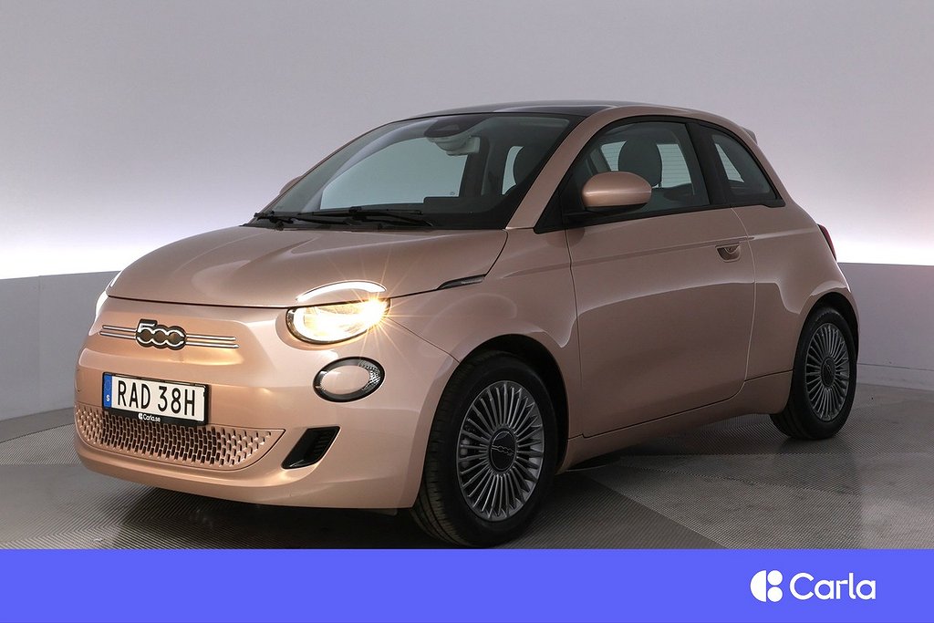 Fiat 500E 42 kWh Icon Panorama Navi Kamera Keyless