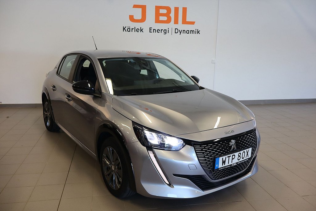 Peugeot E-208 Active Pack 50kWh 136hk Aut – PRIVATLEASING!
