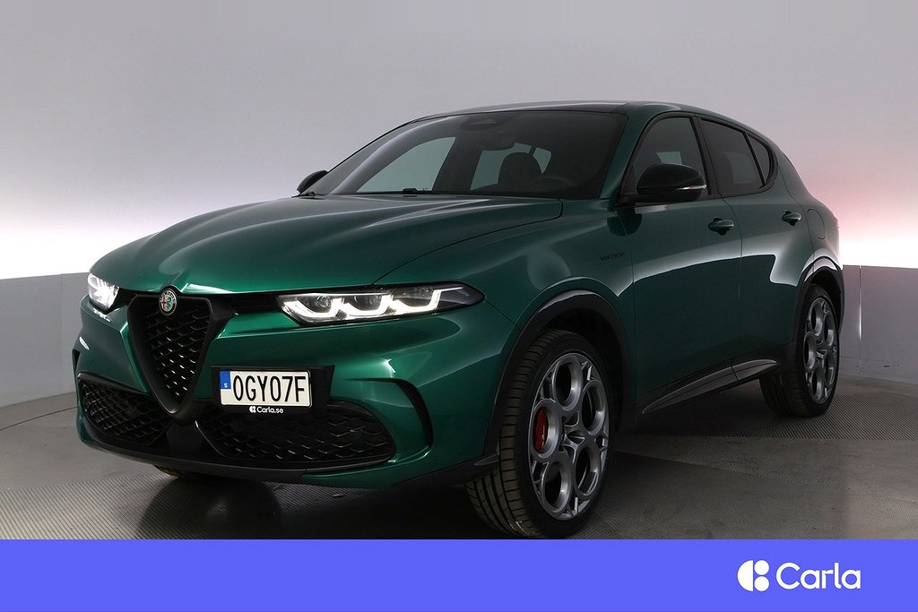 Alfa Romeo Tonale PHEV Veloce Lusso Pano H/K Läder Drag