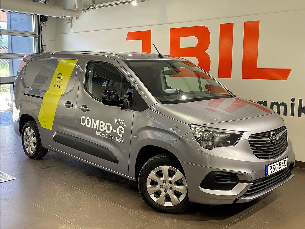 Opel COMBO-E Business Cargo XL 50kWh 136hk Aut L2 – NAV, BACKSENSORER