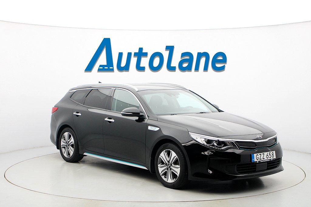 Kia Optima Sport Wagon Plug-in Hybrid Drag, B-kam, Skinn