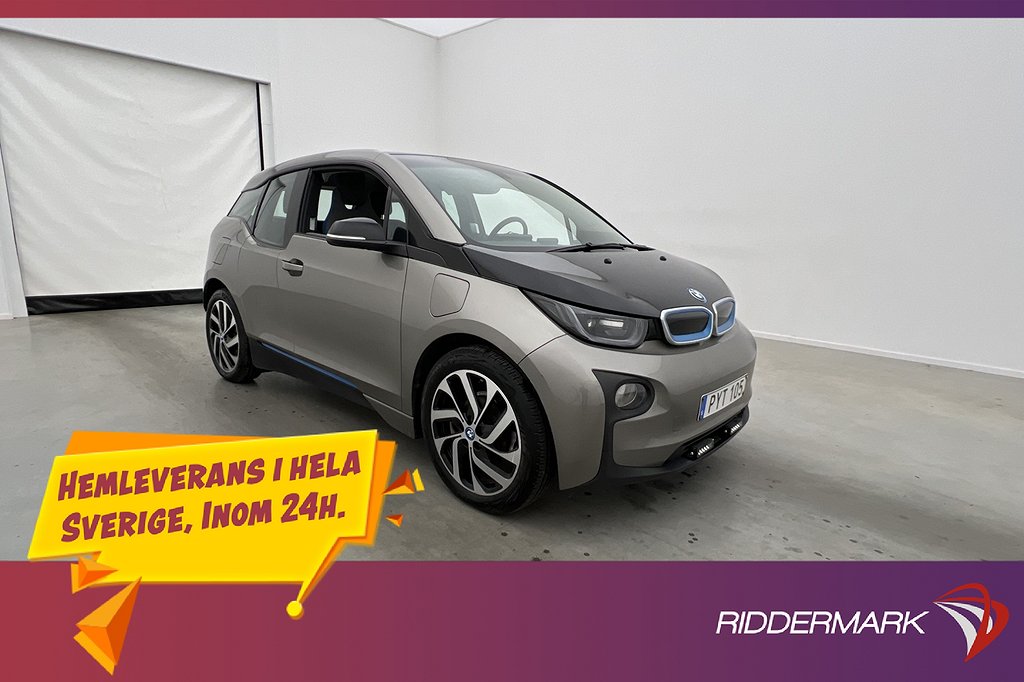 BMW i3 170hk 60 Ah Comfort Advanced Navi Sensorer Låg skatt