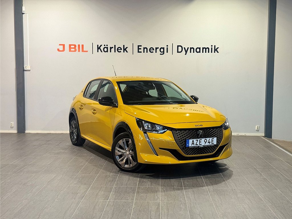 Peugeot E-208 Active Pack 50kWh 136hk Aut – CARPLAY, BACKSENSORER