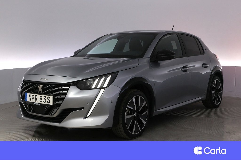 Peugeot E-208 GT Pack Kamera Adap.Fart Värmare BLIS
