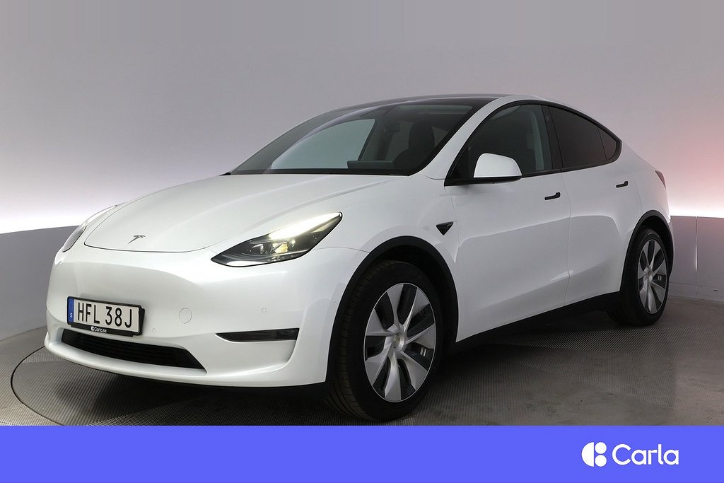 Tesla Model Y Long Range AWD Autopilot Pano Drag V-Hjul