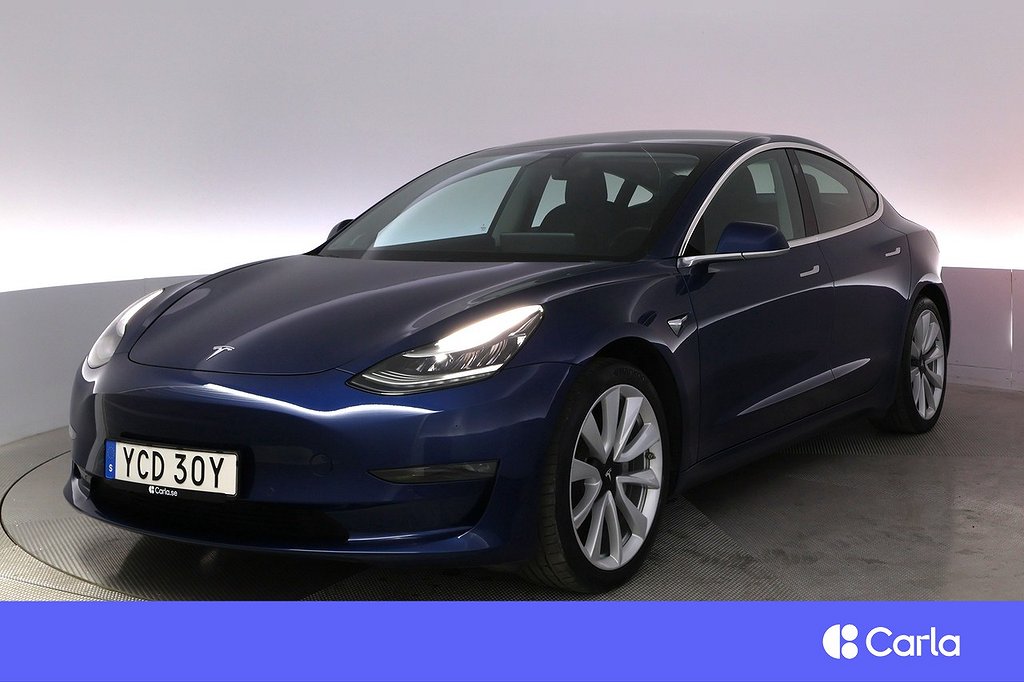 Tesla Model 3 Long Range AWD Autopilot Pano Drag