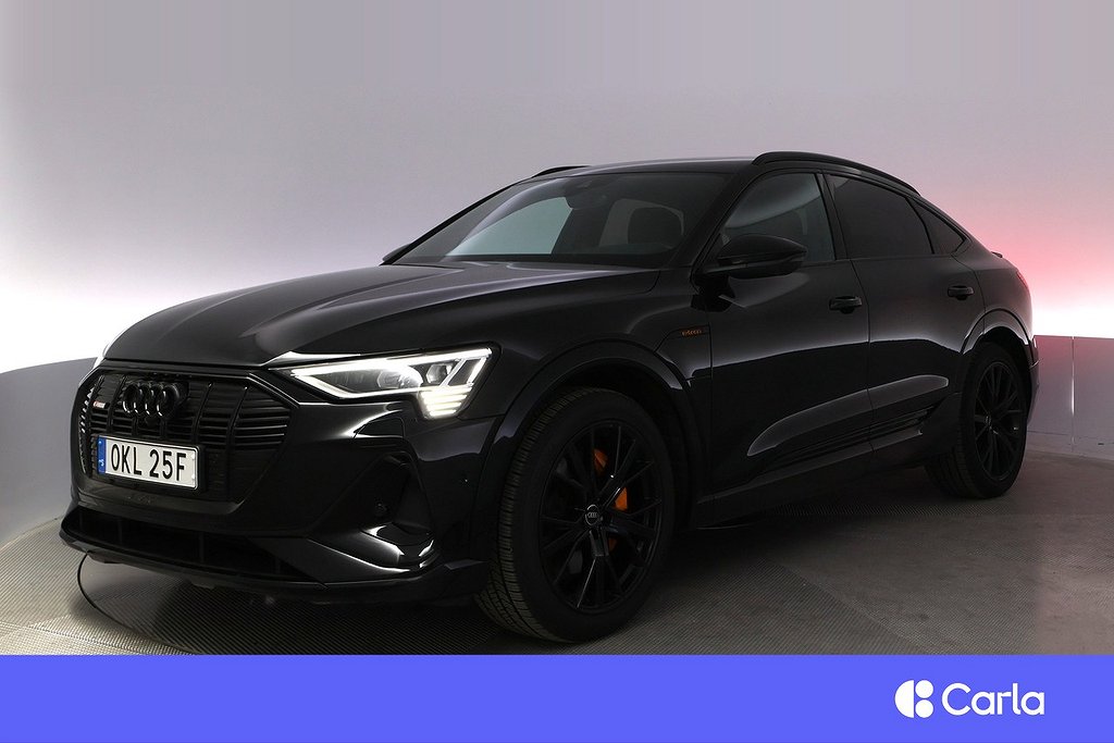Audi E-Tron Sportback 55 quattro S-line Pano 360 Elstol Drag