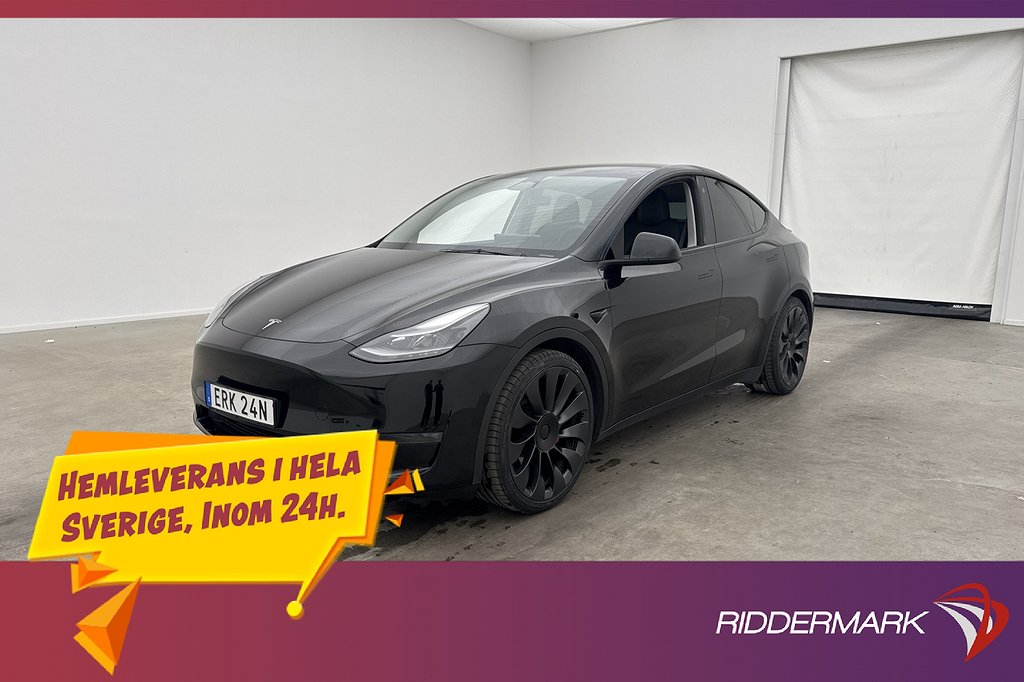 Tesla Model Y Performance Autopilot Dragkrok Sv.Såld MOMS