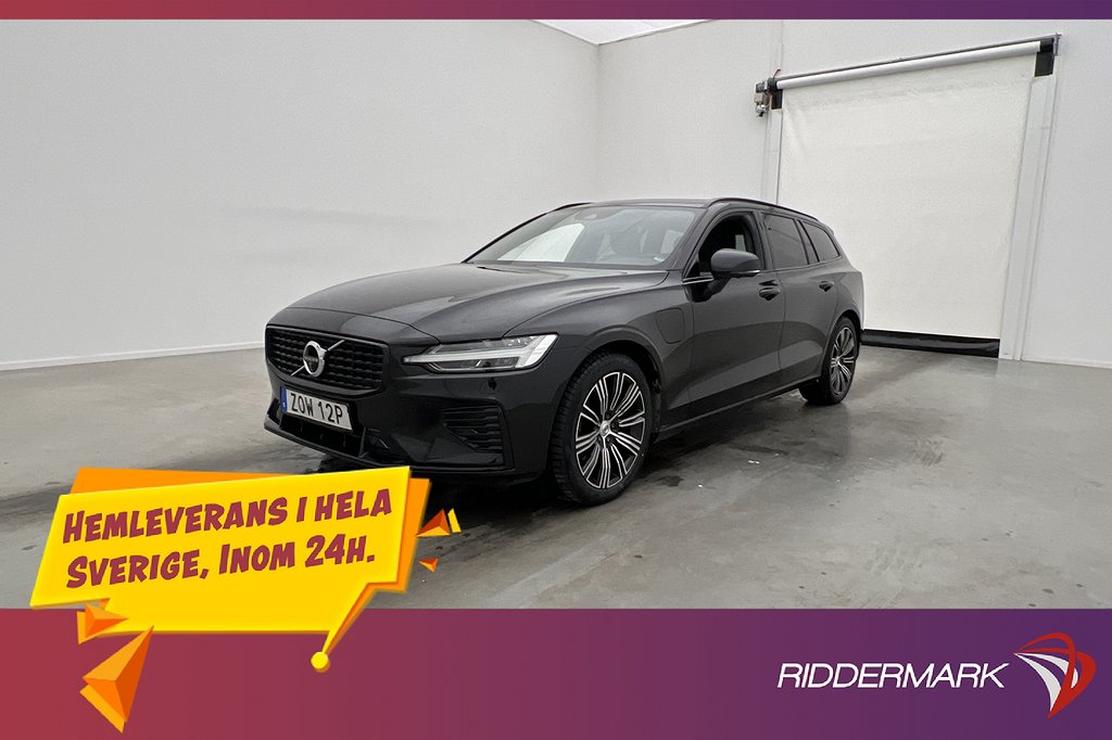 Volvo V60 Recharge T8 AWD R-Design Värm Pano H/K 360° Drag
