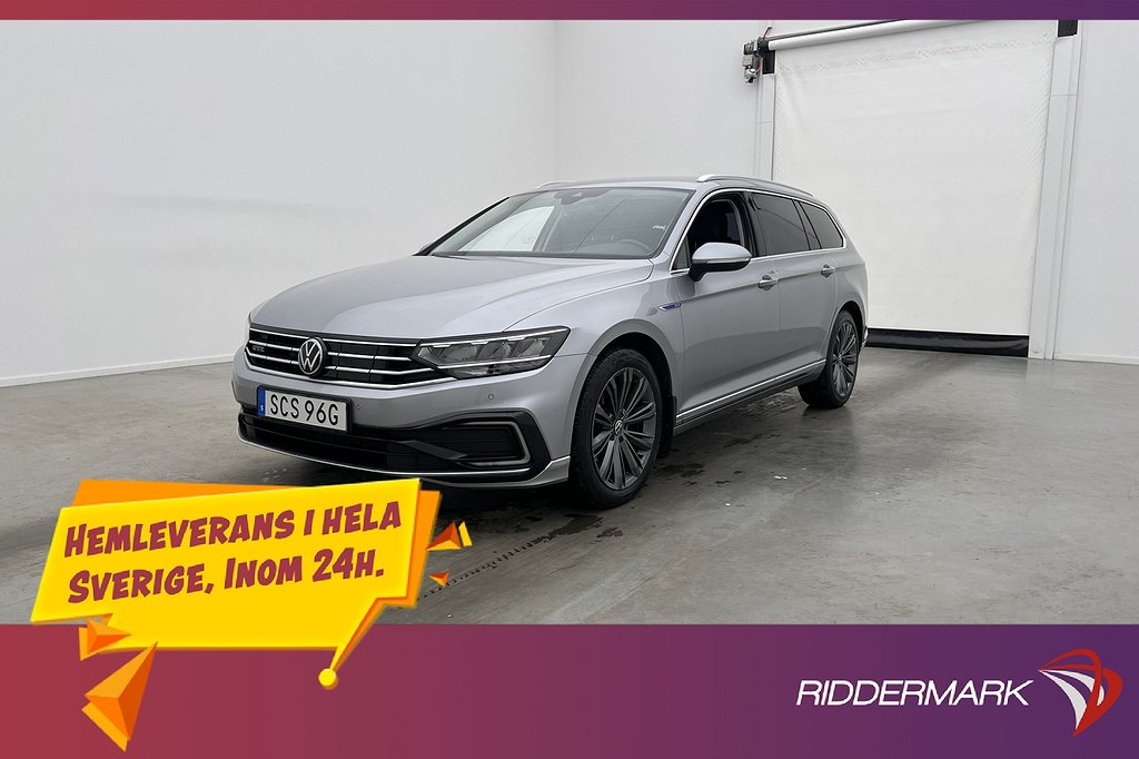 Volkswagen Passat GTE 218hk Kamera Dragkrok CarPlay