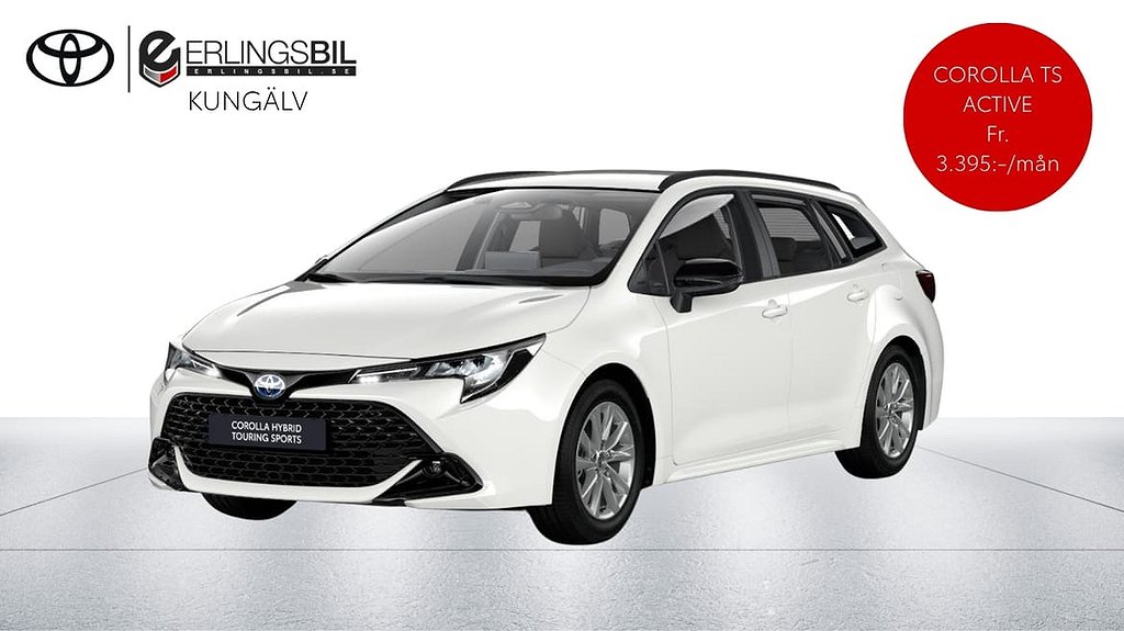 Toyota Corolla Touring Sports Hybrid 1.8 Active KAMPANJ PÅ PRIVATLEASING – fr.