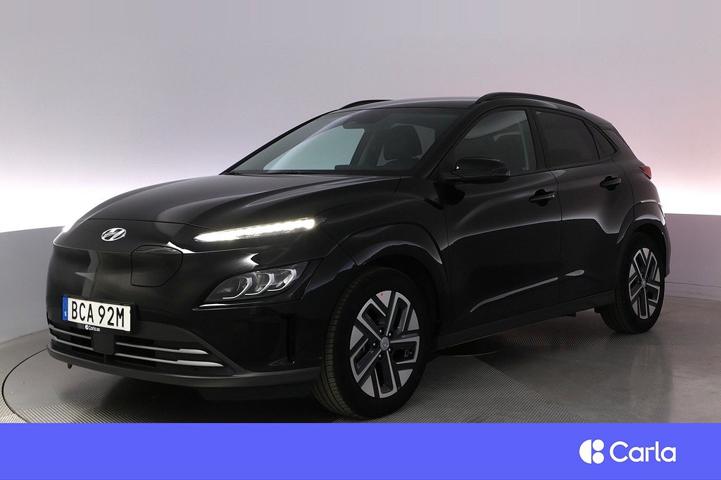 Hyundai Kona Electric Long Range Advanced Läder Drag V-Hjul