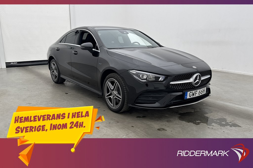 Mercedes-Benz CLA 250 e AMG Värmare Pano Kamera Ambient