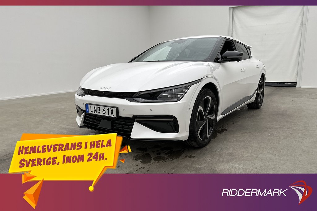 Kia EV6 77.4 kWh AWD GT-Line 360° Dragkrok CarPlay Elstolar