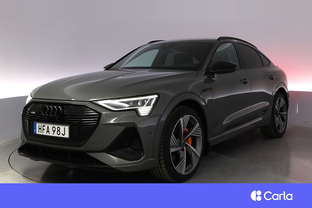 Audi E-Tron Sportback 55 quattro S-line Pano 360 Elstol Drag