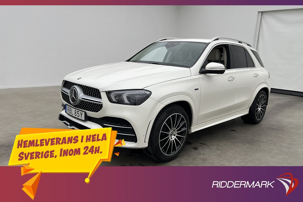 Mercedes-Benz GLE 350 de 4M AMG Luftfjädring HeadUp Drag 360