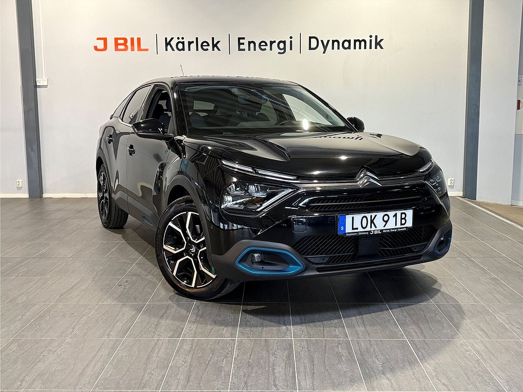 Citroën e-C4 Shine 50kwh 136hk Aut – B-KAMERA, CARPLAY