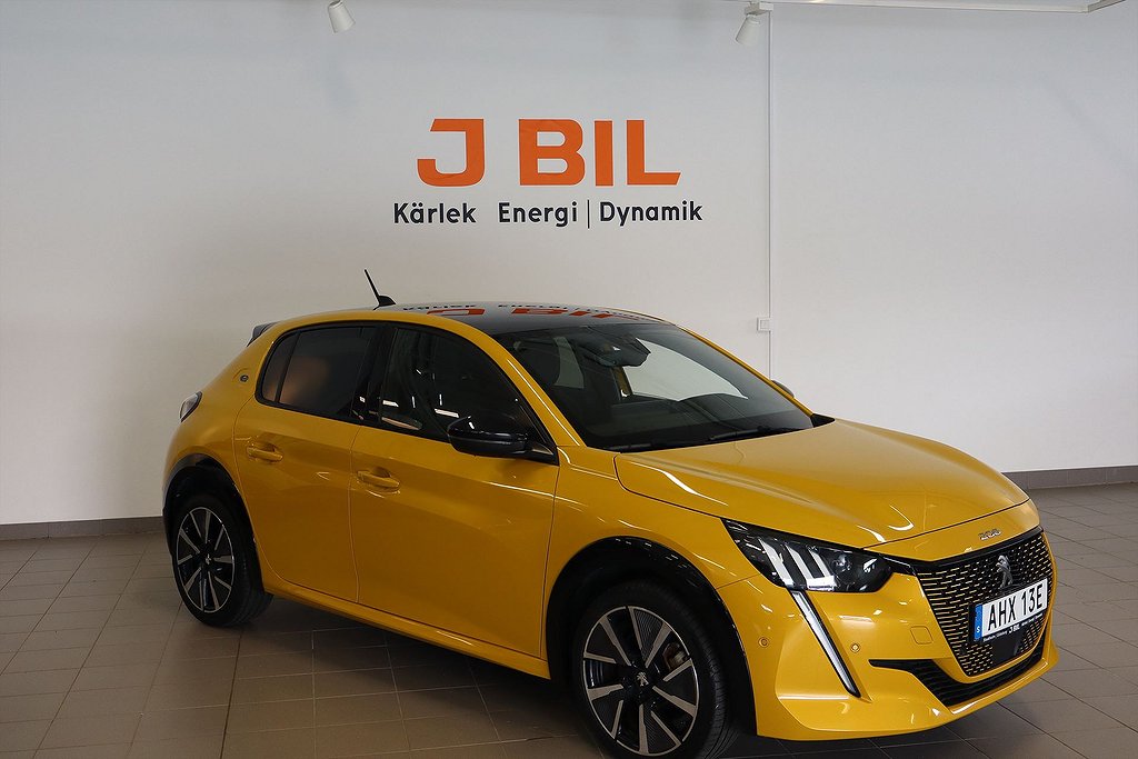 Peugeot E-208 GT Pack 50kWh 136hk Aut – B-KAMERA, CARPLAY