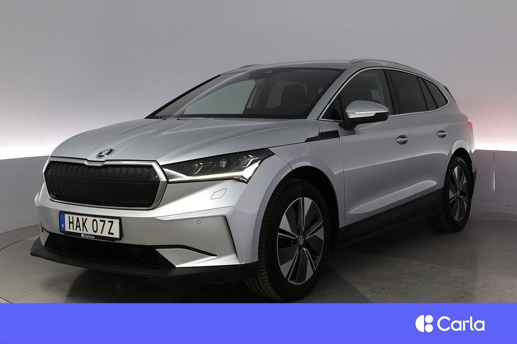 Skoda Enyaq iV 80 Läder Kamera BLIS Elstol Matrix Drag
