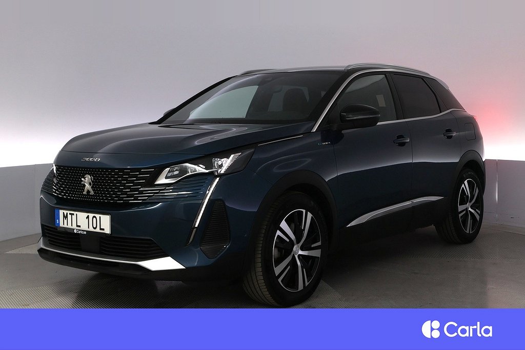 Peugeot 3008 HYBRID4 13,2 kWh AWD GT Adap.Farth BLIS V-Hjul